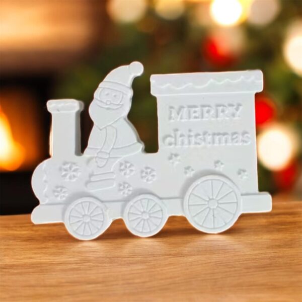 Father Christmas on Train