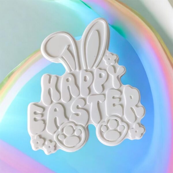 Happy Easter Flat Mould